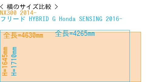 #NX300 2014- + フリード HYBRID G Honda SENSING 2016-